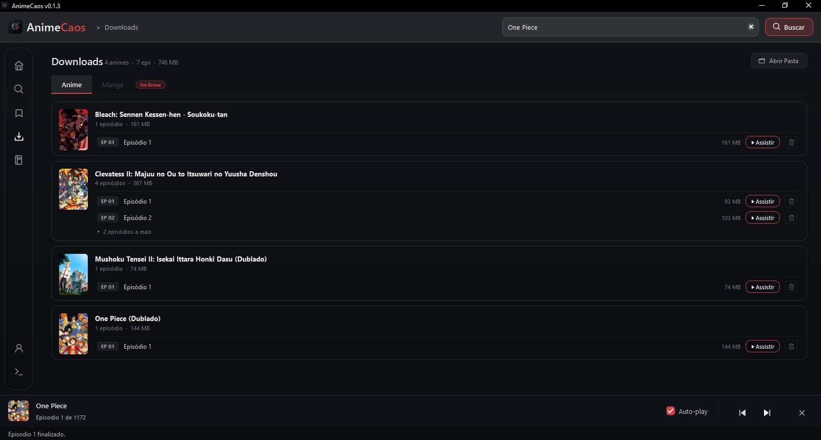 AnimeCaos - downloads offline